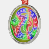 Dragon Ornament Aus Metall (Links)