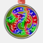 Dragon Ornament Aus Metall (Vorne)