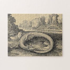 Dragon Ouroboros Serpent Puzzle