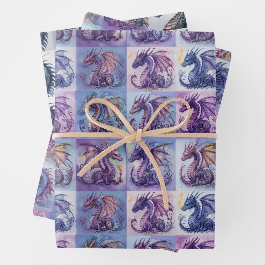 Dragon Pack Wrapper Geschenkpapier Set (Beispiel)