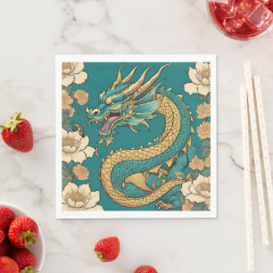 Dragon Paper Napkin Serviette