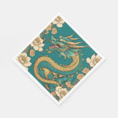 Dragon Paper Napkin Serviette (Ecke)