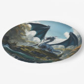 Dragon Pappteller (Schrägansicht)