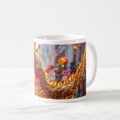 Dragon Parade - Design 1 Kaffeetasse (VorderseiteRechts)