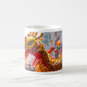 Dragon Parade - Design 1 Kaffeetasse (Mittel)