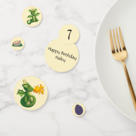 Dragon Party Confetti Tischdekor Konfetti