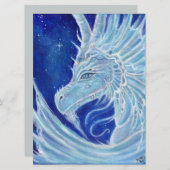 Dragon Party Einladungen von Renee Lavoie (Vorne/Hinten)