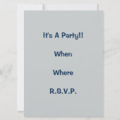 Dragon Party Einladungen von Renee Lavoie (Rückseite)