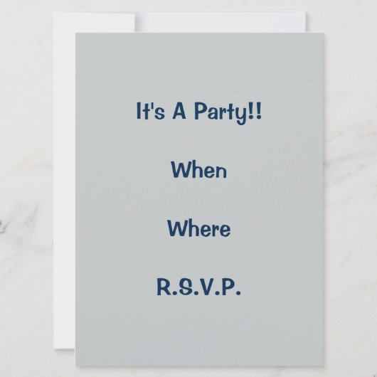 Dragon Party Einladungen von Renee Lavoie (Rückseite)