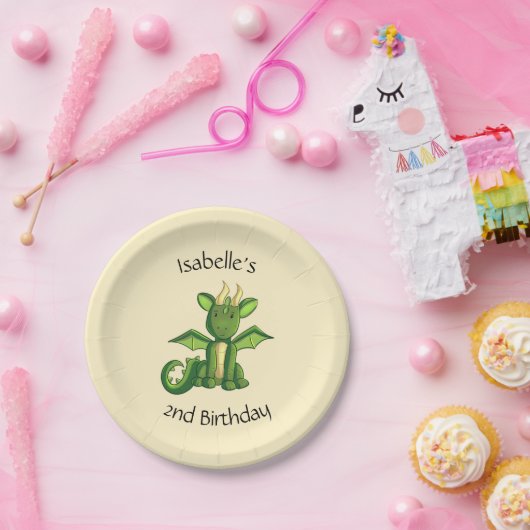 Dragon Party Personalisierte Teller (Party)