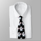 Dragon Pattern Neck Tie Krawatte (Gebunden)