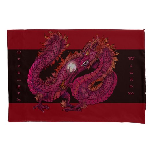 Dragon Pearl Kissenbezug (Vorderseite)