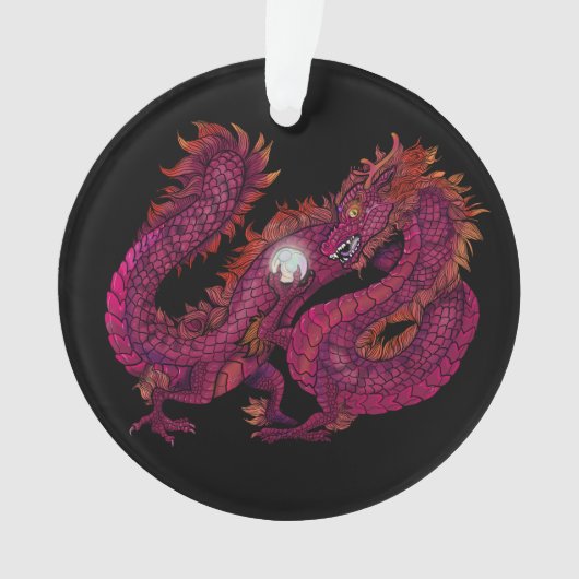Dragon Pearl Ornament (Vorderseite)