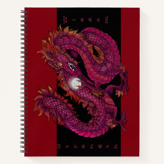 Dragon Pearl Sketchbook Notizblock (Vorderseite)
