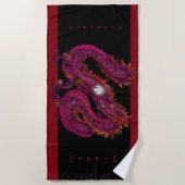 Dragon Pearl Strandtuch (Vorderseite)