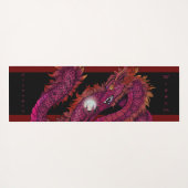 Dragon Pearl Yogamatte (Rückseite (Horizontal))