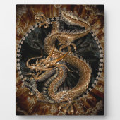 Dragon Pentagram Fotoplatte (Vorderseite)