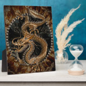 Dragon Pentagram Fotoplatte (Seite)