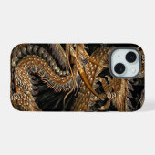 Dragon Pentagram iPhone 15 Hülle (Rückseite (Horizontal))
