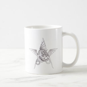 Dragon Pentagram Kaffeetasse