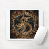 Dragon Pentagram Mousepad (Mit Mouse)