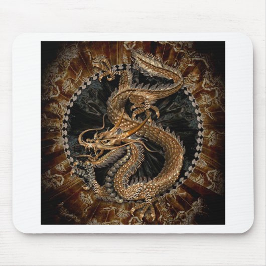 Dragon Pentagram Mousepad (Vorne)