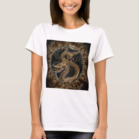 Dragon Pentagram T-Shirt (Vorderseite)