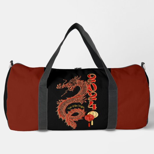 Dragon Personalisiert Duffle Bag 2024 (Vorderseite)