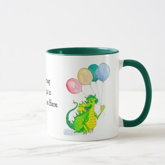 Dragon Personalizable-Tasse Tasse (Rechts)