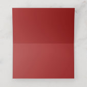 Dragon Phoenix Traditionelles Rotes Chinesisches H Platzkarte (Innenseite Aufgefaltet)