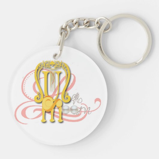 Dragon Phoenix Yin-Yang Schlüsselanhänger (Rückseite)