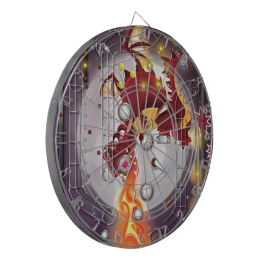 Dragon Pinball Dartscheibe (Vorderseite Links)