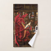 Dragon Podcast Library Badhandtuch Set (Handtuch)