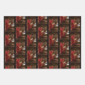 Dragon Podcast Library Geschenkpapier Set (Vorderseite 2)