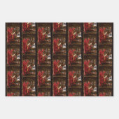 Dragon Podcast Library Geschenkpapier Set (Vorderseite)