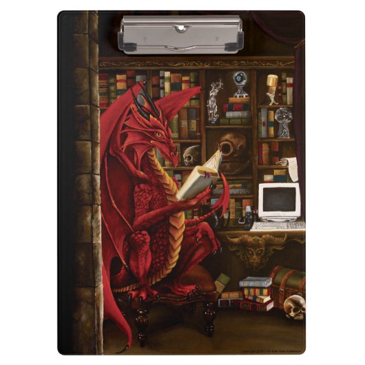 Dragon Podcast Library Klemmbrett (Vorderseite)