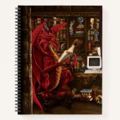 Dragon Podcast Library Notizblock (Vorderseite)