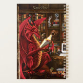 Dragon Podcast Library Planer (Rückseite)
