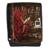 Dragon Podcast Library Rucksack (Vorderseite)