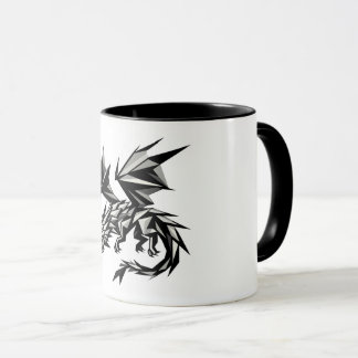 Dragón poligonal tasse