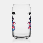 Dragon Polizist winkt hallo! Dosenglas (Rechts)