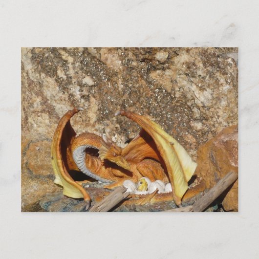 Dragon Post Card Postkarte (Vorderseite)