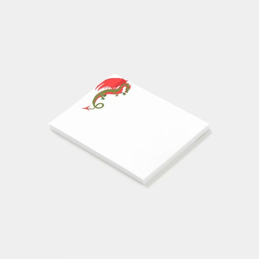 Dragon Post-it Klebezettel (angewinkelt)