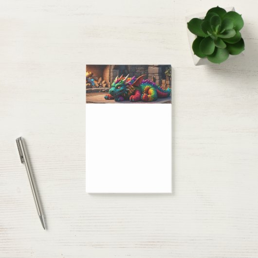 Dragon Post-It-Notes Post-it Klebezettel (Büro)