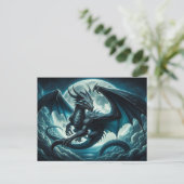 Dragon Postcard Postkarte (Stehend Vorderseite)