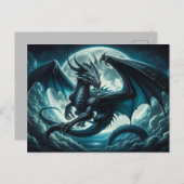 Dragon Postcard Postkarte (Vorne/Hinten)