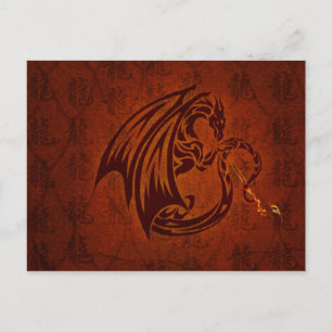 Dragon Postcard Postkarte