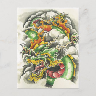 Dragon Postcard Postkarte