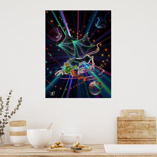 Dragon Poster (Küche)