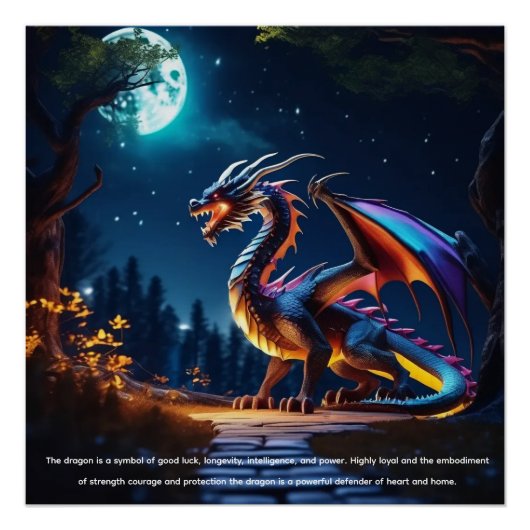 Dragon Poster (Vorderseite)